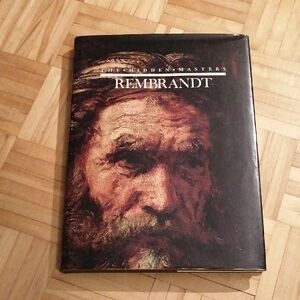 The Hidden Masters Rembrandt Coffee Table Art Book Vintage 1984 Publication